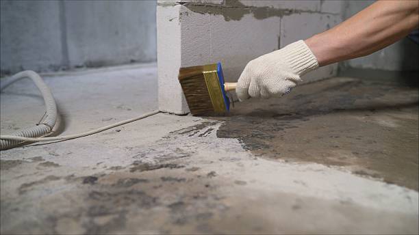 SJ Waterproofing Pros Waterproofing coverage map for Iron City, TN and surrounding area
